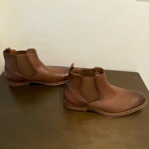 Tommy Hilfiger Ankle Boots Mens brown pull on short boots 9.5 NWT